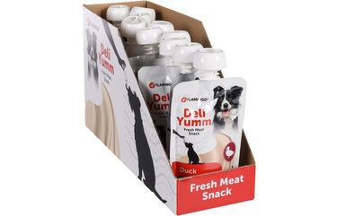 Flamingo Deli Yumm Fresh Meat Snack Duck Dog Treats 90g - 90g